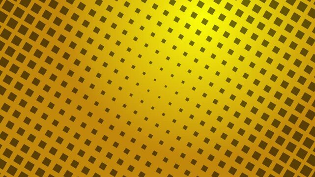 abstract halftone gradient dots yellow bright retro pop art polkadot cartoon motion graphic video background