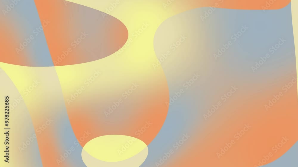 Poster abstract gradient colorful holographic dynamic fluid shapes modern vivid gradient mesh trendy blend 