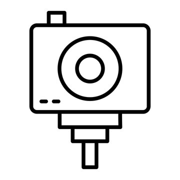recommend clip art: camera outline icon