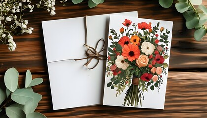 Diverse Wedding Bouquet Collage for Creative Projects: Desktop Background, Planner Inspiration, Album Art, Notebook Design, and Postcard Illustrations