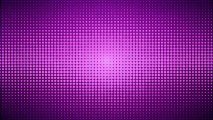 Abstract purple gradient with halftone texture background