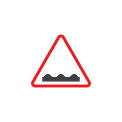 Road sign icon