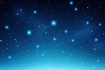 Obraz premium Night sky with stars forming constellations, white background, flat design illustration