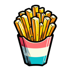 fast food illustrations