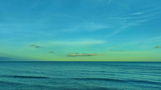 Beach sand background for summer vacation concept. Beach nature and summer seawater with sunlight light sandy beach Sparkling sea water	