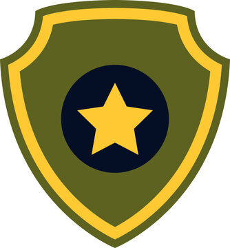 Soldier Badge Vector Design