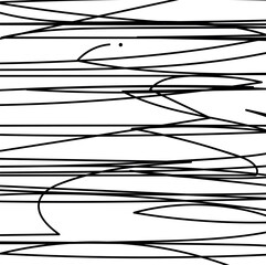 A simple striped texture with one dot above the protruding end of the line.