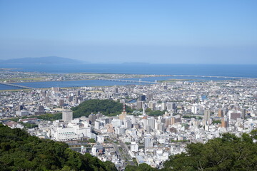 徳島市街