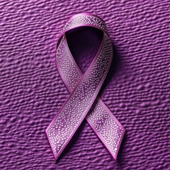 the symbol of Breast Cancer Awareness Day. the satin ribbon