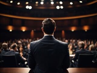 Fototapeta premium people in a concert hall