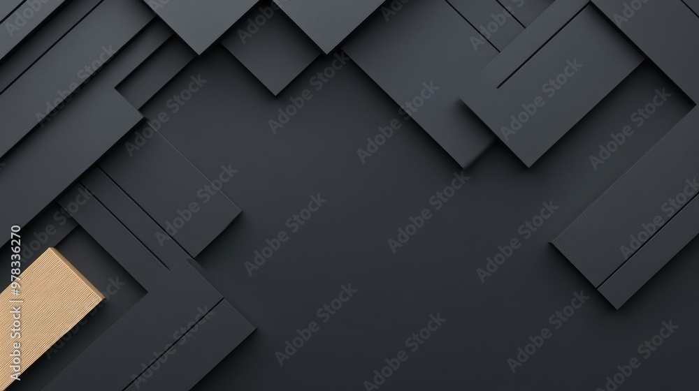Poster minimalistic background with a subtle gradient transition from light gray to dark charcoal, creating