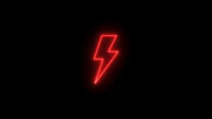 Dynamic Thunderbolt Icon: Vibrant Lightning Symbol for Electric Energy, Power, and Industry in a Versatile Vector Design for Modern Art and Graphic Applications