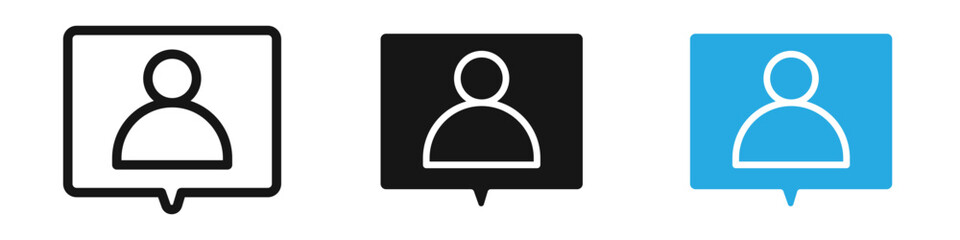 Follower icon vector