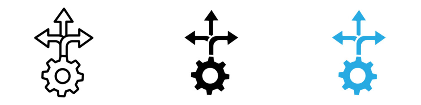 Flexibility icon vector