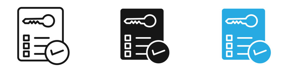 Key takeaway icon vector