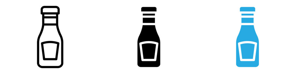 Ketchup icon vector