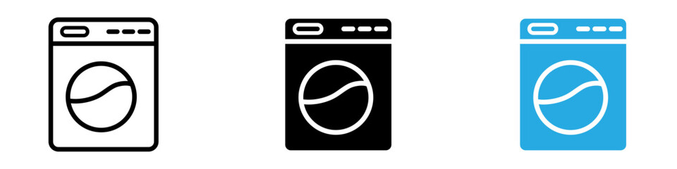 Laundry icon vector