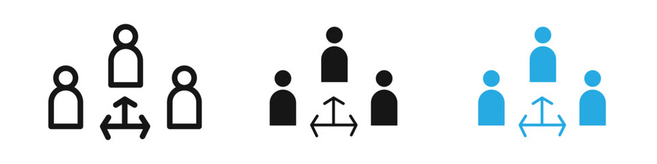 Third party icon vector