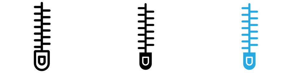 Zip icon vector