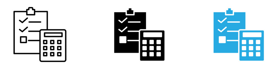 Accounting icon vector