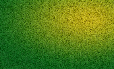 Green fresh spring grass. Ecology concept. Natural background texture. 3D render