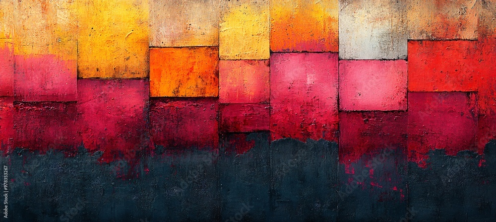 Poster abstract colorful geometric pattern texture background