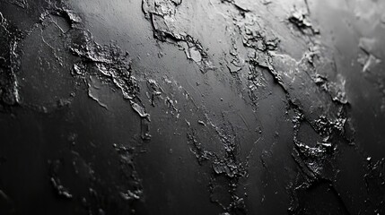 Fototapeta premium Abstract Black Texture Background Dark Rough Surface Grunge Design