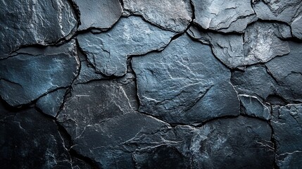 Dark Slate Stone Texture Background