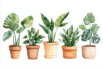 Obraz premium plant in a pot