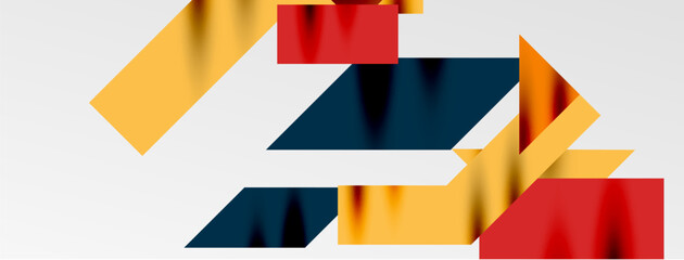 Minimal composition abstract lines and triangles background. Vector Illustration For Wallpaper, Banner, Background, Card, Book Illustration, landing page