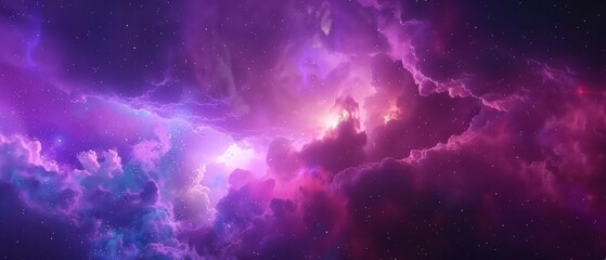 Cosmic Voyage through Nebulae, an immersive journey through vibrant star fields and glowing plasma clouds, exploring the mysteries of deep space in a seamless loop.