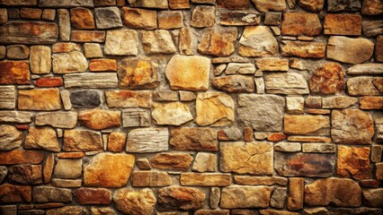 Obraz premium Grunge stone wall background with rough texture and weathered appearance, grunge, stone, wall, background, texture, weathered