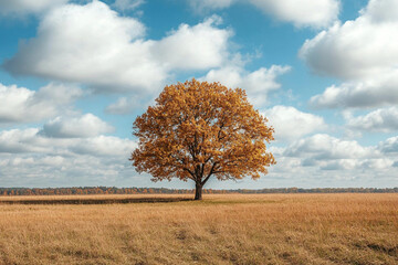 tree in the field