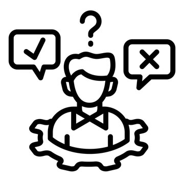 recommend clip art: Decision Making Icon