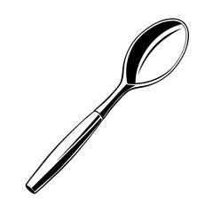 Crossed Spatula Fork BBQ And Grill Tools Icon Vector Illustration