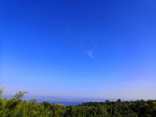 Obraz premium I love the clear sky