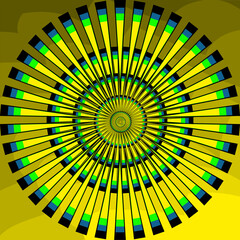 Abstract vector background with circles for a modern and dynamic design