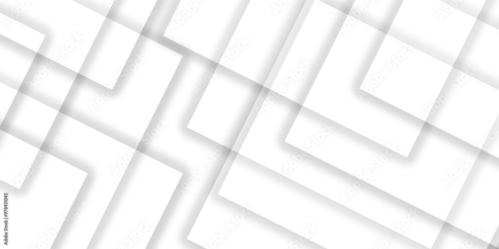 Poster abstract minimal geometric background with triangular bright light with soft shadows as pattern. whi