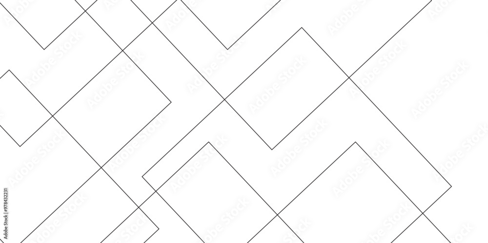 Poster mondrian style of diagonal square pattern vector. design geometric tile gold on black background. mo