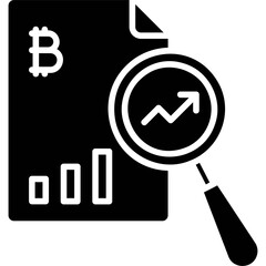 Coin Analysis Icon