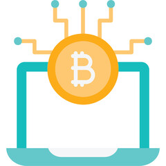 Obraz premium Mining Pool Illustration