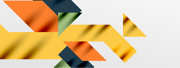 Dynamic lines and triangles. Vector Illustration For Wallpaper, Banner, Background, Card, Book Illustration, landing page