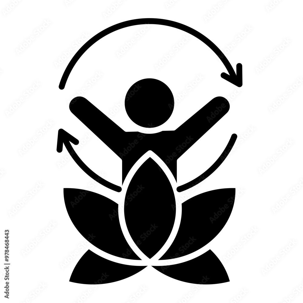 Poster Holistic Approach Icon