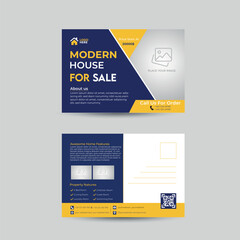 Post Card Design , Real estate Post Card design