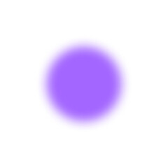 Blurred purple circle background with transparent background