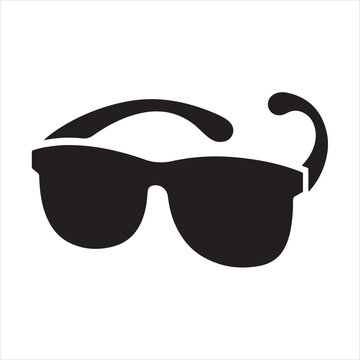 recommend clip art: Sunglasses icon set silhouette on white background
                    