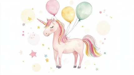 Unicorn Balloons.