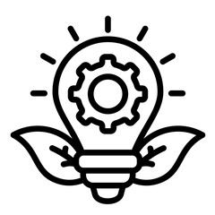 Green Innovation Icon