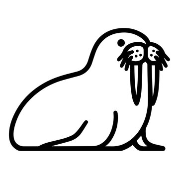 recommend clip art: walrus