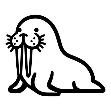 recommend clip art: walrus